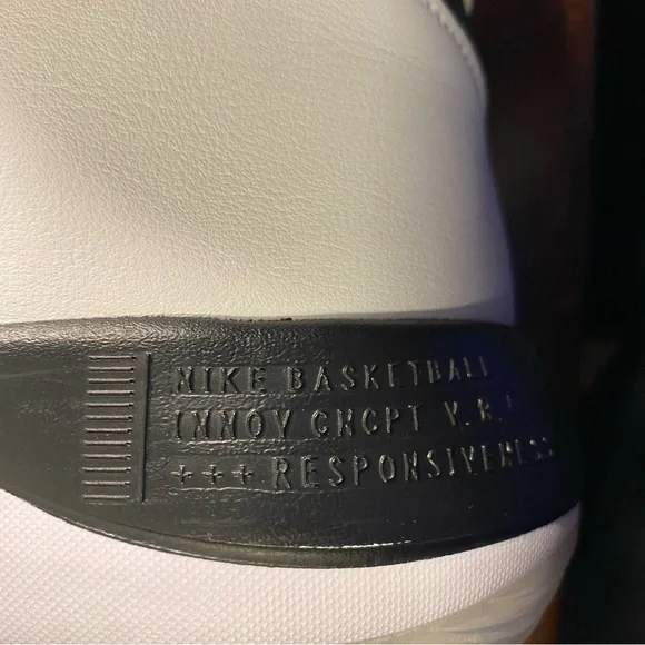 Nike AlphaDunk TB White Black High Top - Picture 7 of 8